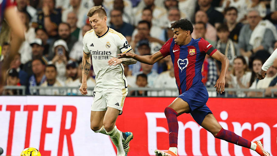 Toni Kroos and Lamine Yamal.