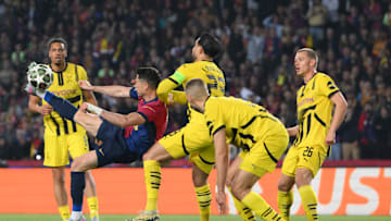 FC Barcelona v Borussia Dortmund - UEFA Champions League 2024/25 Quarter Final First Leg