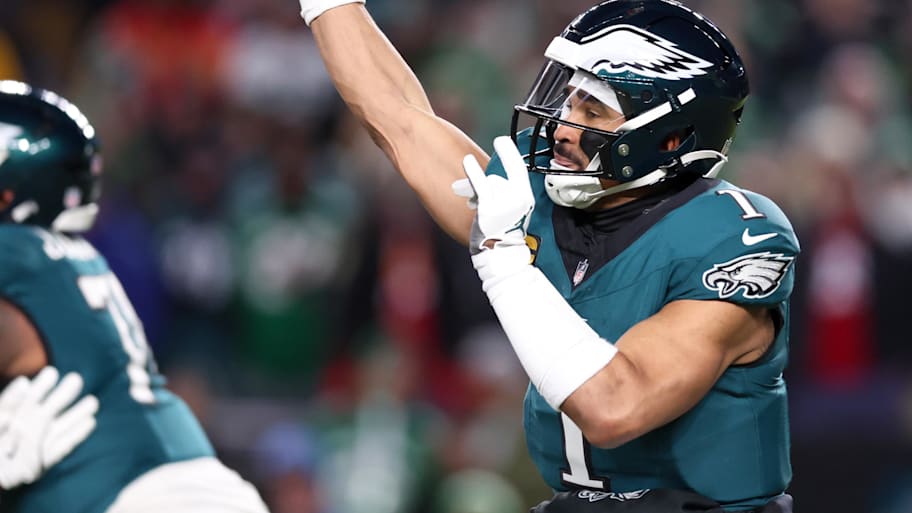 Philadelphia Eagles quarterback Jalen Hurts