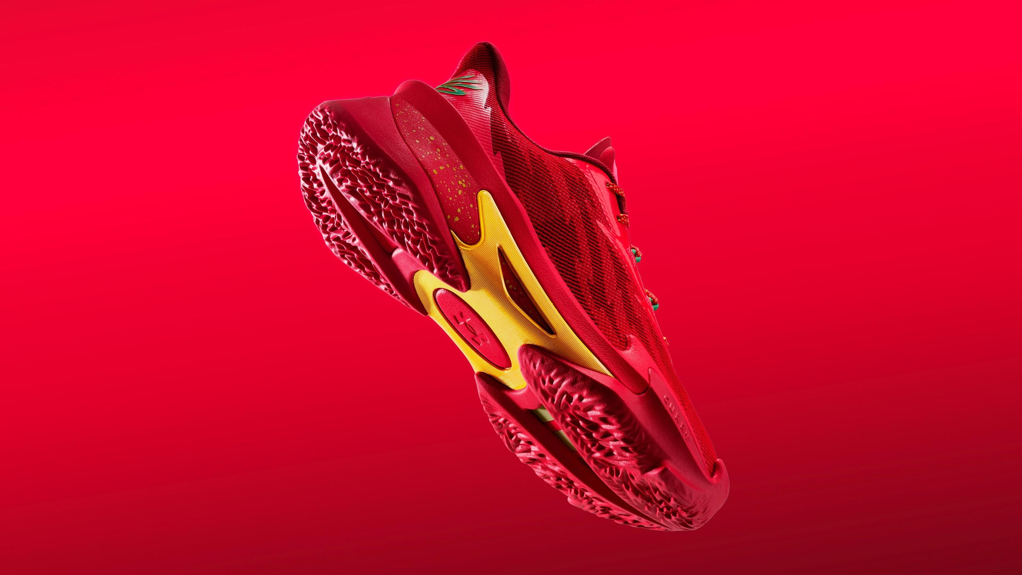 CURRY バスケットボールシューズ レッド アンダーアーマー公式】 カリー12 ＜SPARK＞（バスケットボール/UNISEX）
