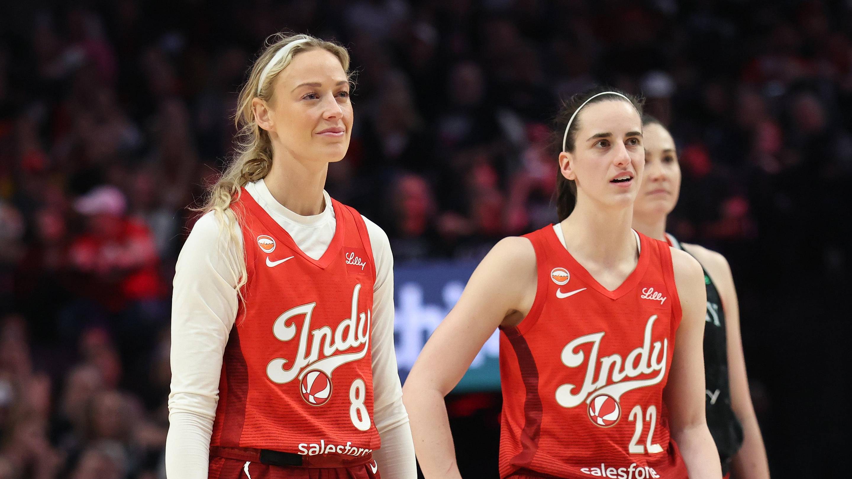 Sophie Cunningham Offers 'Read Too Much Into' Response to Caitlin Clark's Winning Shot
