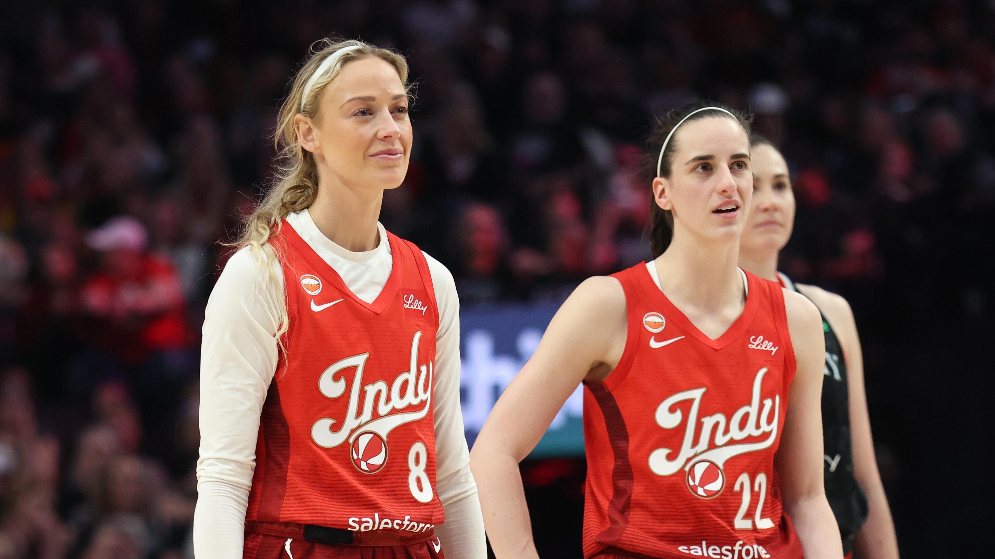Sophie Cunningham Offers 'Read Too Much Into' Response to Caitlin Clark's  Winning Shot