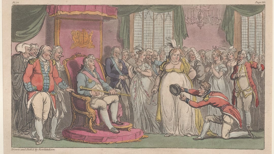 Was King George IV the real “Georgie Porgie”? 