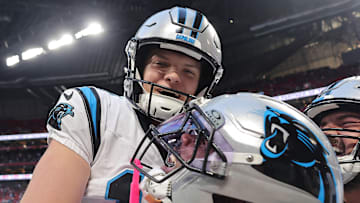 Carolina Panthers kicker Ryan Fitzgerald