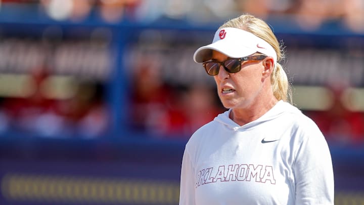 Oklahoma softball coach Patty Gasso 