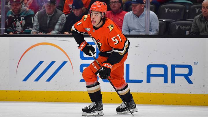Anaheim Ducks defenseman Olen Zellweger