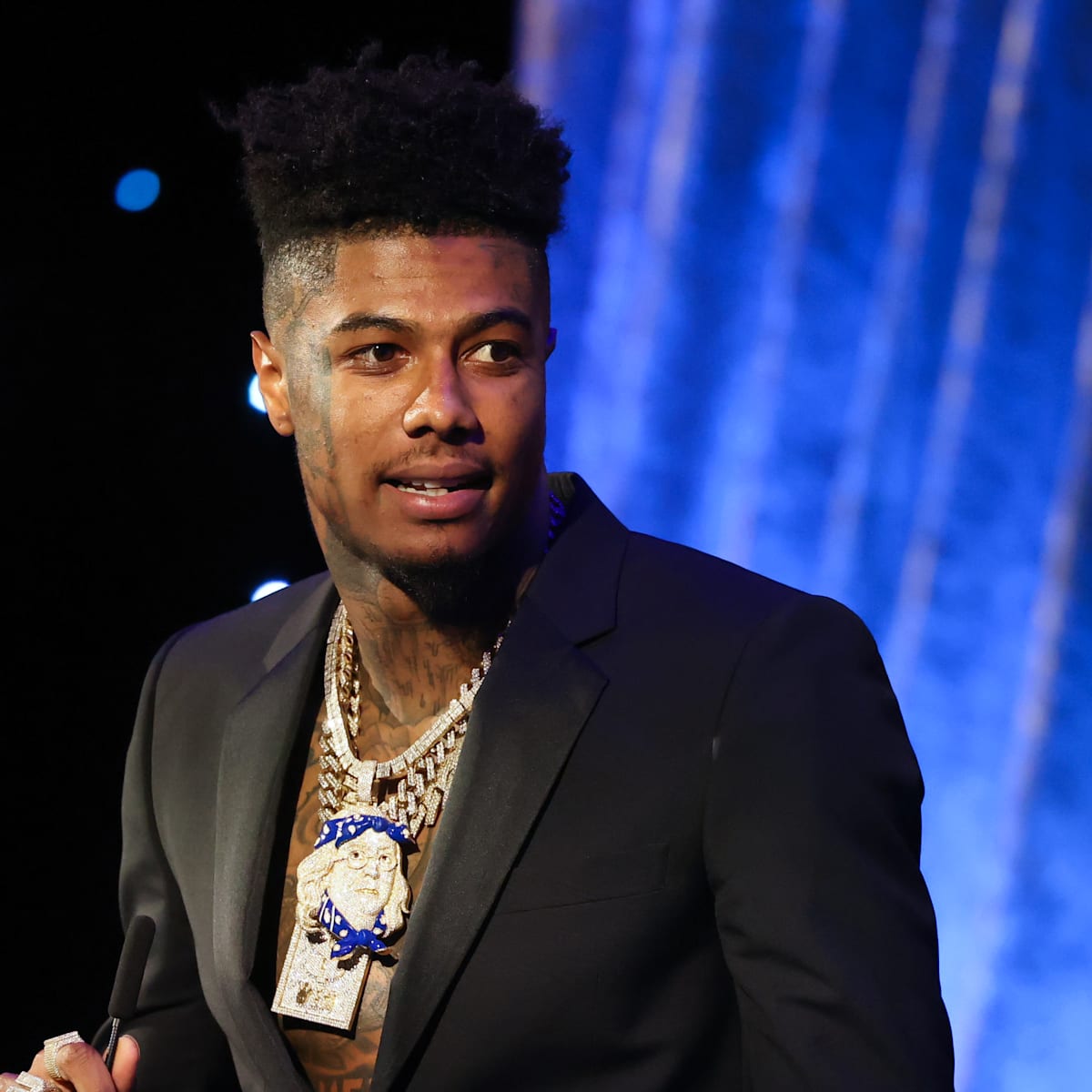Blueface Reveals Chrisean Rock and Offset Allegation, Soulja Boy Calls Him  Snitch During IG Live Beef