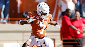 Texas wide receiver Isaiah Bond