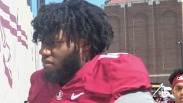 Florida State football and coaches players arrive for the fifth FSU spring football practice of the 2023 season on Thursday, March 23.

Darrell Jackson 1 Of 1