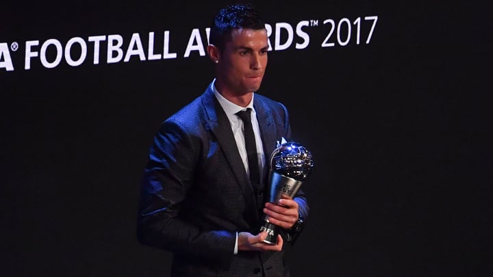 Cristiano Ronaldo ganó dos veces el premio The Best, en 2016 y 2017