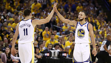 Curry se despidió de su amigo Thompson