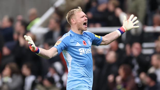 Newcastle keeper Aaron Ramsdale