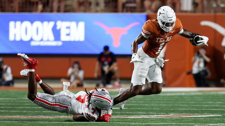 Ryan Wingo, Sept. 12, Ohio State at Texas