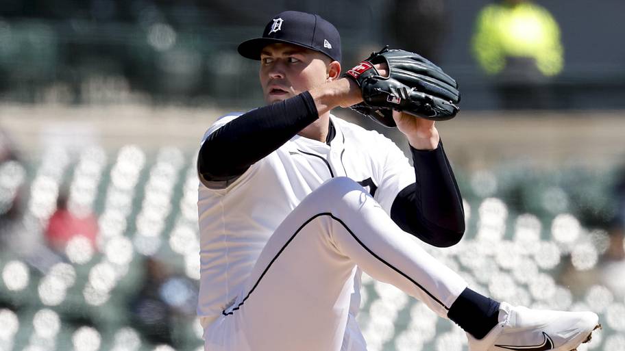 Detroit Tigers pitcher Tarik Skubal