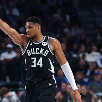 Milwaukee Bucks forward Giannis Antetokounmpo.
