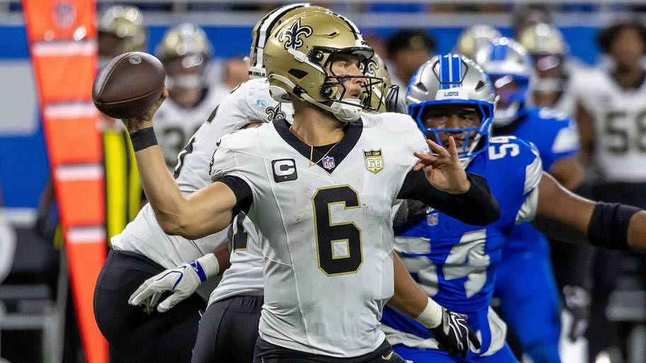 New Orleans Saints quarterback Tyler Shough