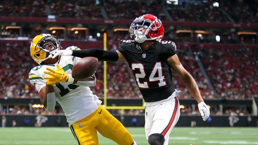 Atlanta Falcons cornerback A.J. Terrell will be a key player if the Falcons are to beat the Philadelphia Eagles.