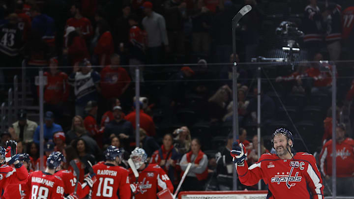 Alex Ovechkin, Washington Capitals Mandatory Credit: Geoff Burke-Imagn Images