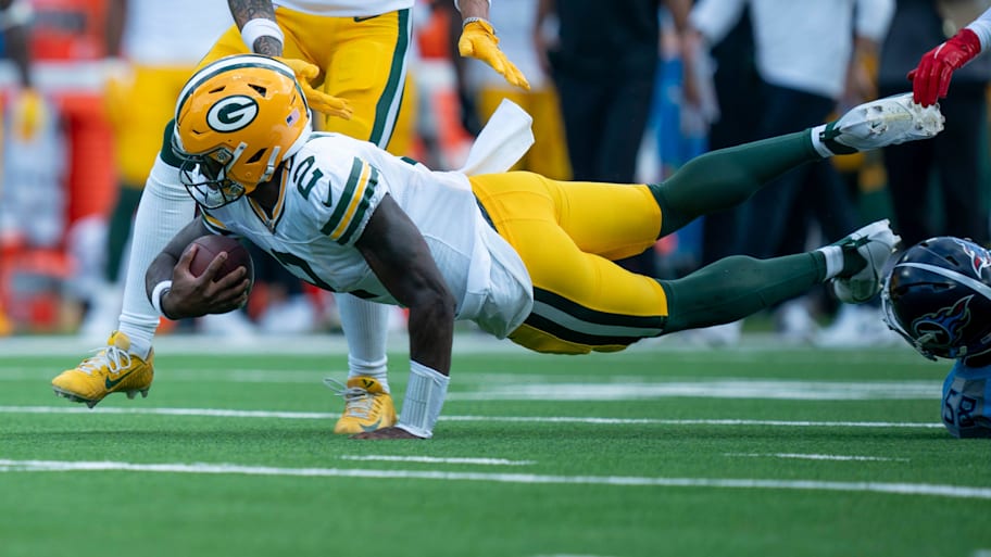 Green Bay Packers quarterback Malik Willis