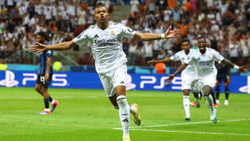 Kylian Mbappe grabbed a goal in Warsaw