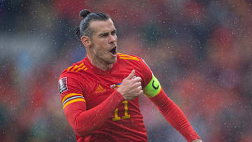 Gareth Bale avec la sélection galloise 