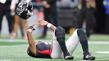 Atlanta Falcons quarterback Michael Penix