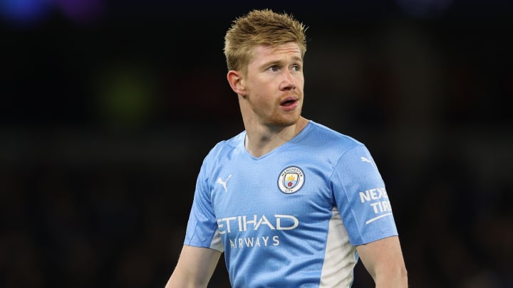 Kevin de Bruyne face à Manchester United. Kevin de Bruyne face à Manchester United.