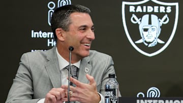 Las Vegas Raiders Introduce Antonio Pierce As Head Coach, Tom Telesco As General Manager