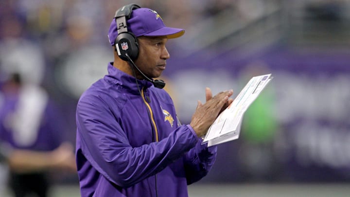 Former Minnesota Vikings head coach Leslie Frazier Former Minnesota Vikings head coach Leslie Frazier