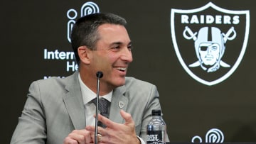 Las Vegas Raiders Introduce Antonio Pierce As Head Coach, Tom Telesco As General Manager