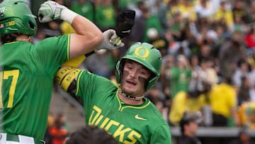 Mason Neville leads the NCAA with 24 home runs.