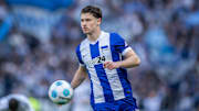 Linus Gechter im Einsatz für Hertha BSC