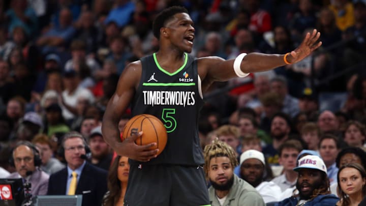 Edwards briefly exited Game 1 following the first quarter after rolling his right ankle. Edwards briefly exited Game 1 following the first quarter after rolling his right ankle.