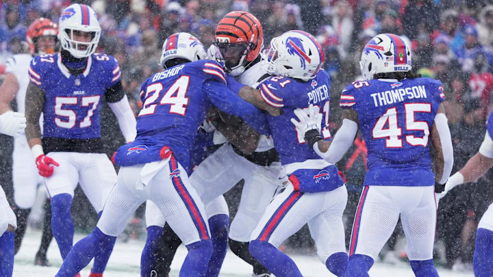 The Buffalo Bills defense faces the Cleveland Browns in Week 16.