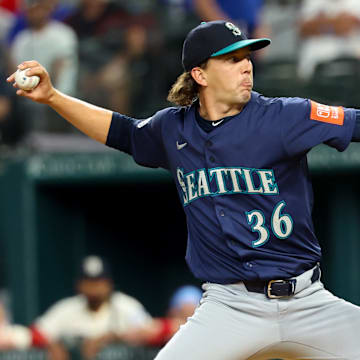 Seattle Mariners starting pitcher Logan Gilbert has led the team toa. 7-3 record in his 10 starts in 2025.