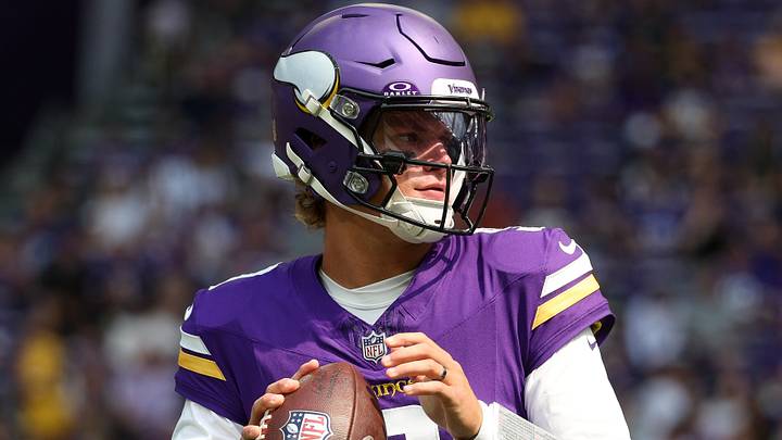Minnesota Vikings QB JJ McCarthy