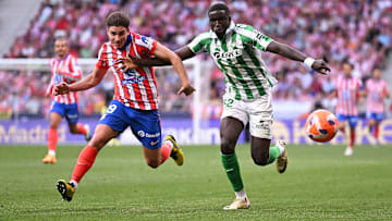 Betis x Atlético de Madrid se enfrentam pela LaLiga 2025/26