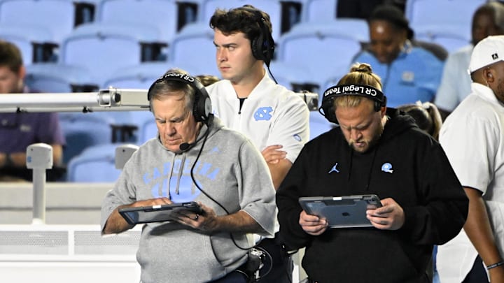 Bill Belichick's UNC debut did not go well. 