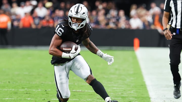 Las Vegas Raiders wide receiver Jakobi Meyers Las Vegas Raiders wide receiver Jakobi Meyers
