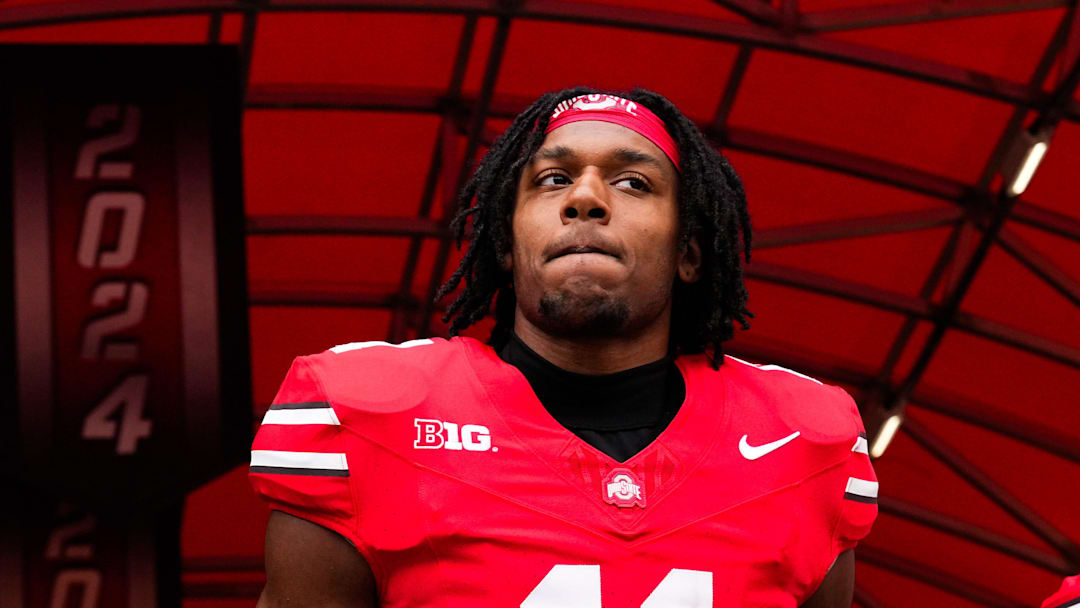Ohio State Buckeyes wide receiver Quincy Porter (11) walks up the tunnel before the game against Grambling State Tigers at the Ohio Stadium on Saturday, Sept. 6, 2025 in Columbus, Ohio.