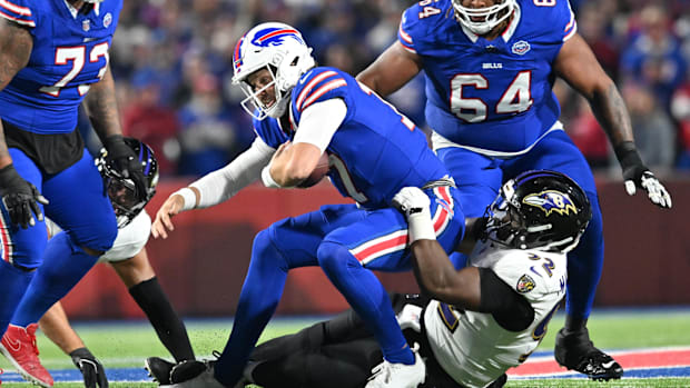 Baltimore Ravens Defensive Tackle Nnamdi Madubuike