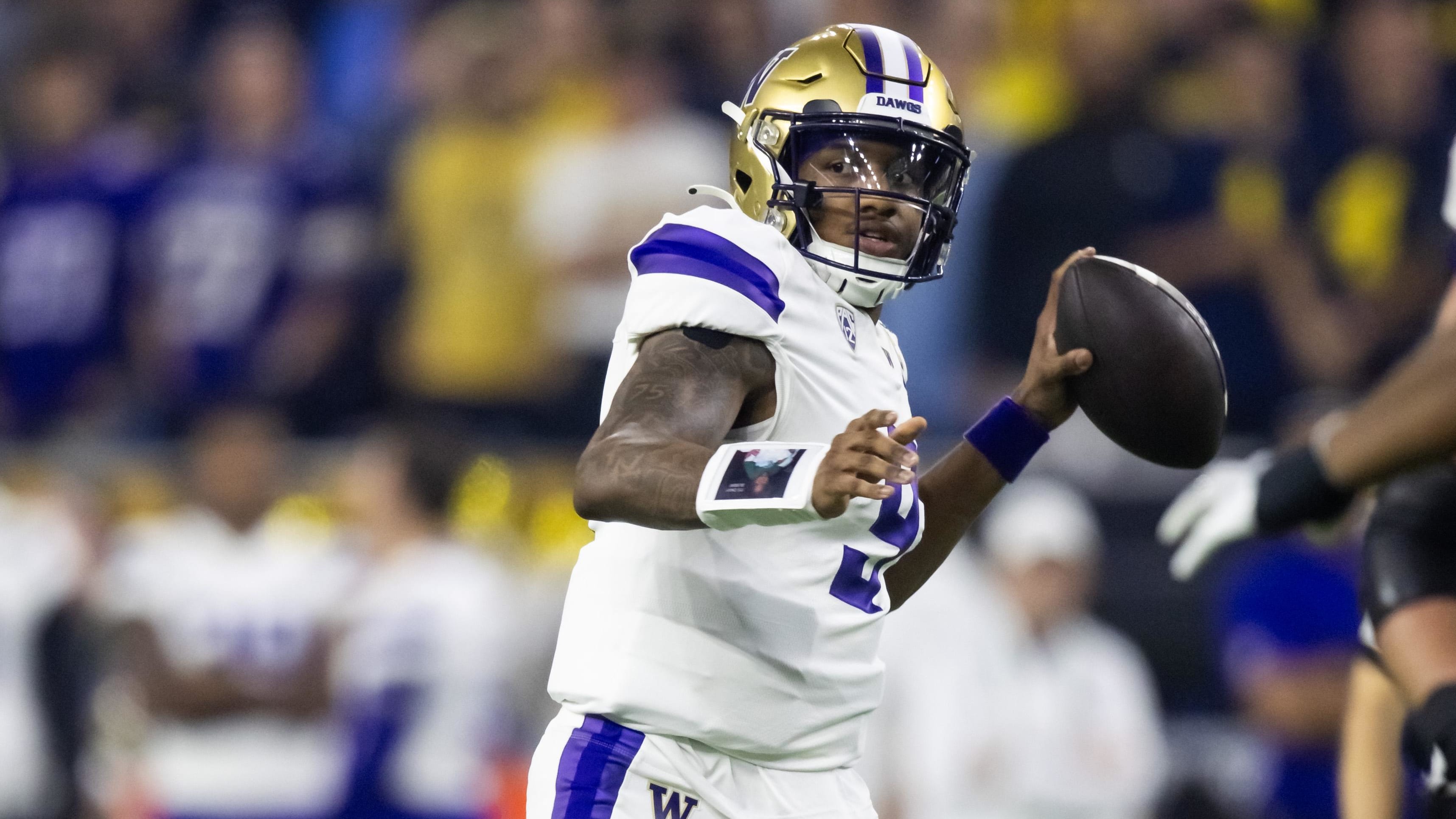 Former Washington Huskies quarterback Michael Penix Jr.