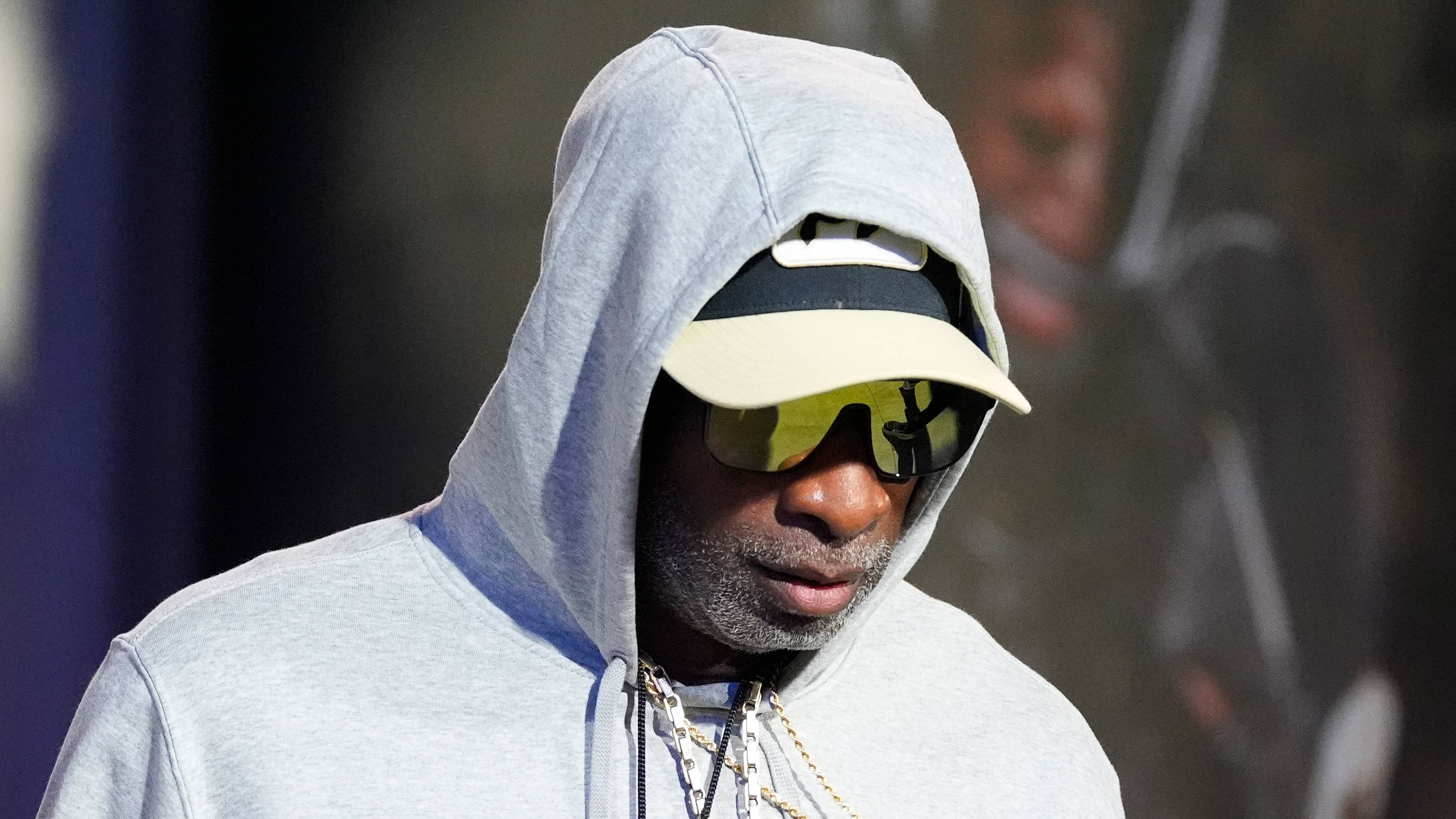Oct 17, 2026; Boulder, Colorado, USA; Colorado Buffaloes head coach Deion Sanders against the game against the Utah Utes at Folsom Field. | IMAGN IMAGES via Reuters Connect