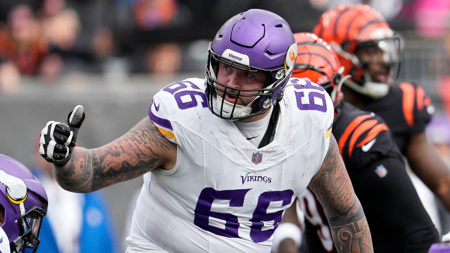 Chances of Dalton Risner re-signing with Vikings might have recently increased - Vimarsana News