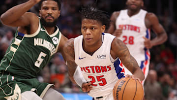 Milwaukee Bucks v Detroit Pistons