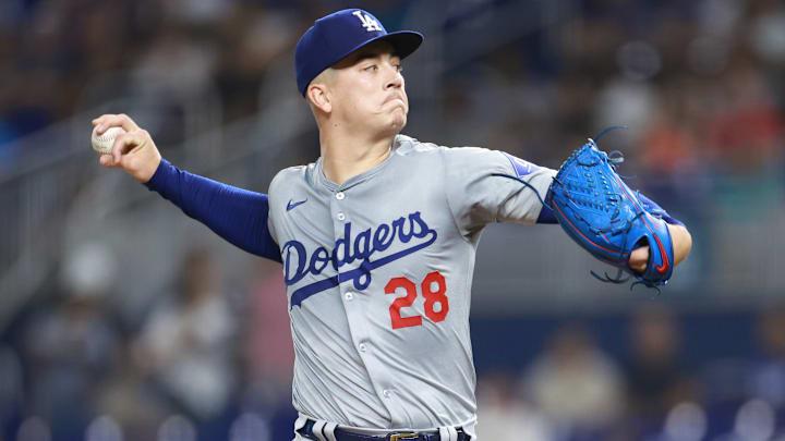 Los Angeles Dodgers v Miami Marlins