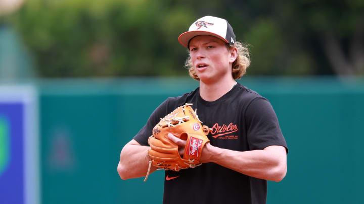 Baltimore Orioles second base Jackson Holliday.