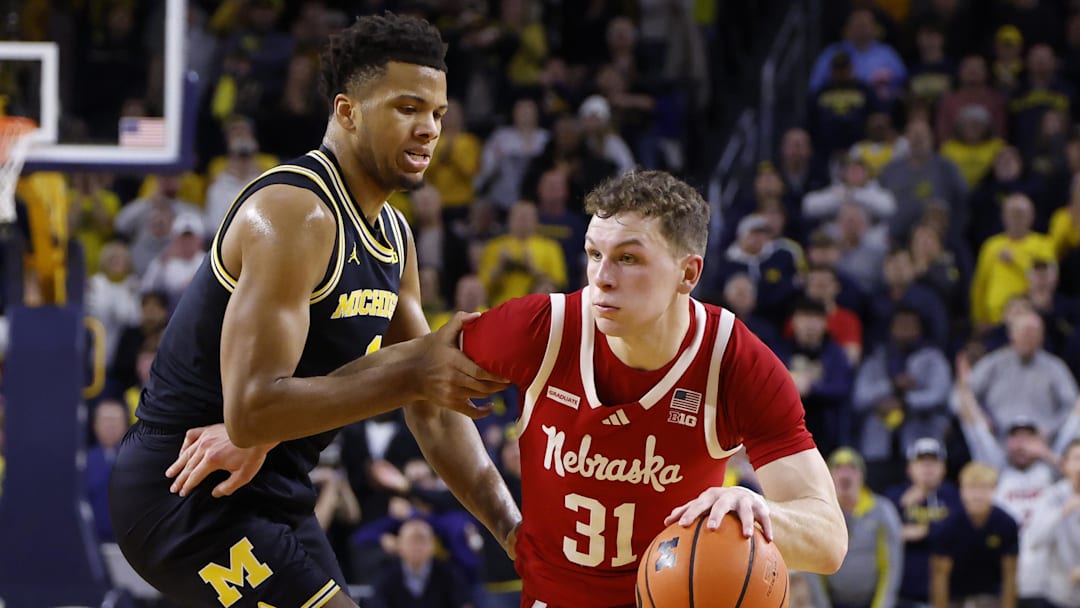 Nebraska Cornhuskers guard Cale Jacobsen (31) 