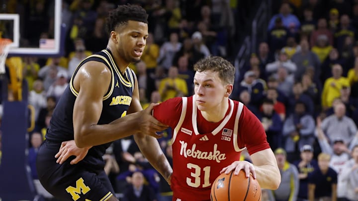 Nebraska Cornhuskers guard Cale Jacobsen (31) 