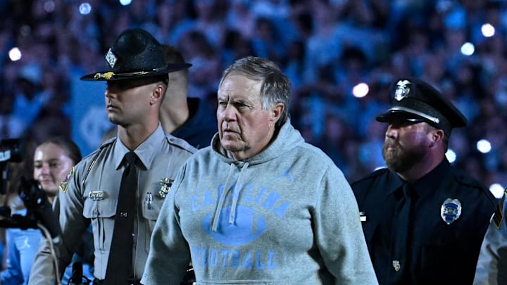 Bill Belichick is running a tight ship at North Carolina.